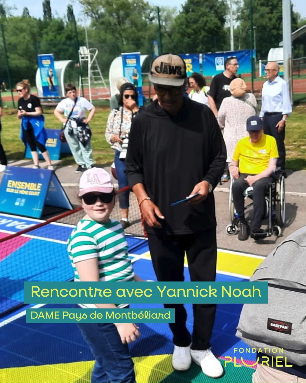 👉 Dans le cadre de leur projet de tennis adapté mené avec le Tennis Club de Sochaux, les je....