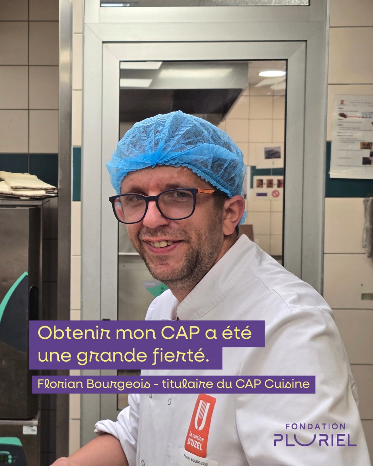 ☝ Grâce à la formation et à la VAE, Florian a obtenu son CAP Cuisine et envisage aujourd'hu....